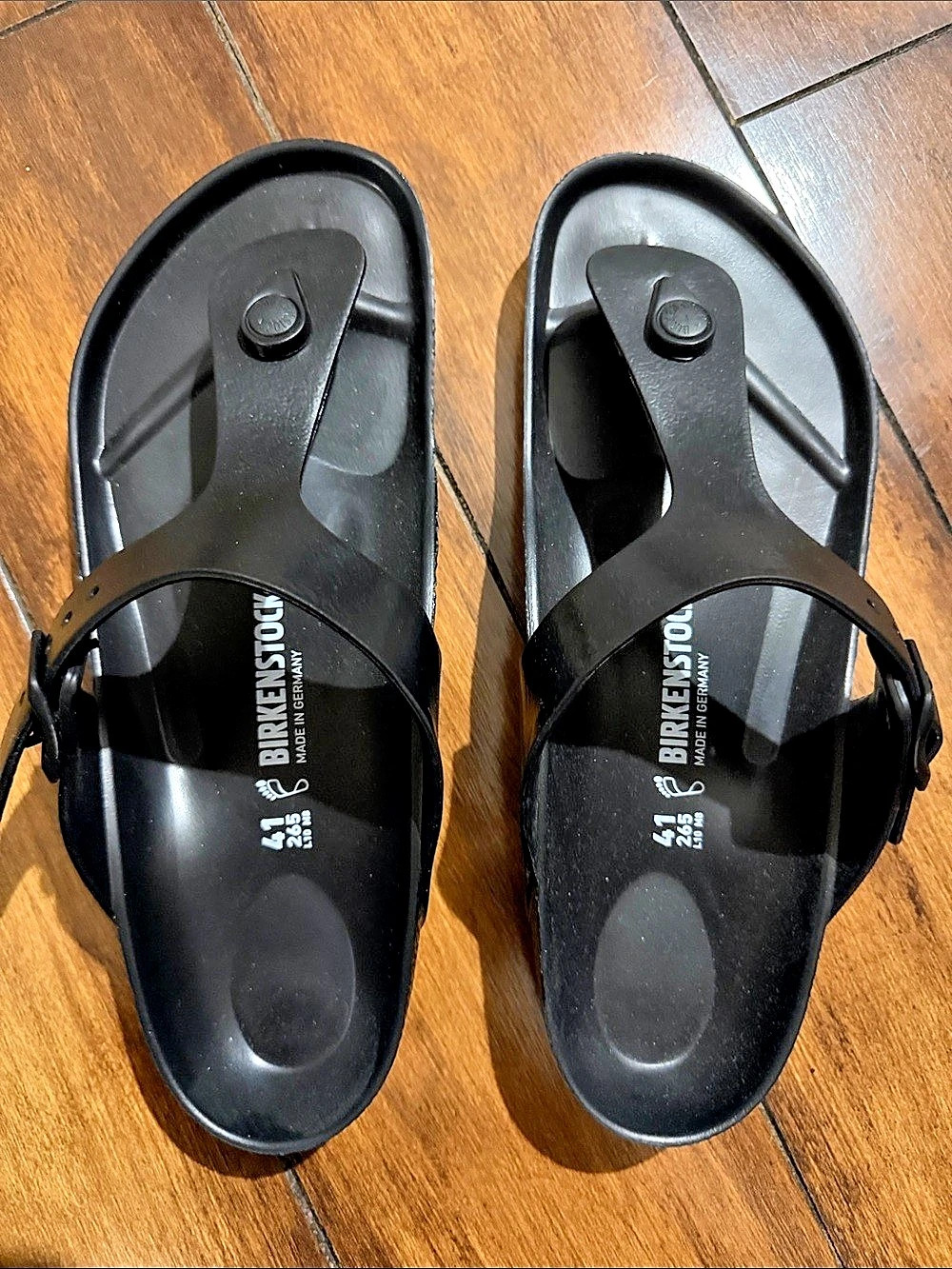 Birkenstock Gizeh EVA Black Sandals US 10 size 41